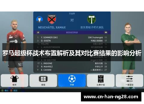 罗马超级杯战术布置解析及其对比赛结果的影响分析 罗马超级杯战术布置解析及其对比赛结果的影响分析
